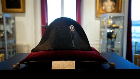 A hat worn by Napoleon sold for $2.1 million at an auction of the French emperor’s belongings